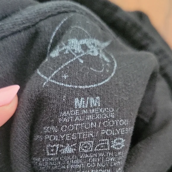 Nasa  Black Hoodie with NASA Logo - Picture 3 of 3